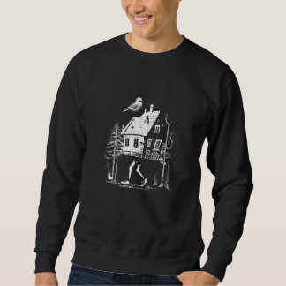 Wanderhaus auf HühnerLegs slawische Folklore Baba Sweatshirt