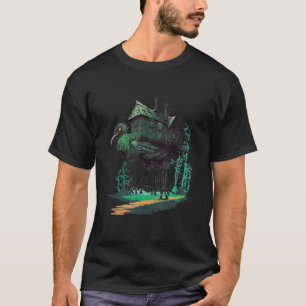 Wanderhaus auf HühnerLegs slawische Folklore Baba T-Shirt