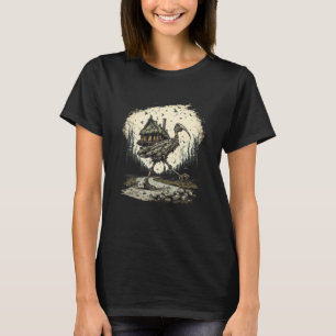 Wanderhaus auf HühnerLegs slawische Folklore Baba T-Shirt