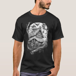 Wanderhaus auf HühnerLegs slawische Folklore Baba T-Shirt