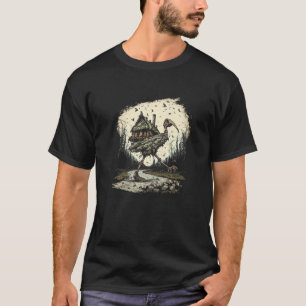 Wanderhaus auf HühnerLegs slawische Folklore Baba T-Shirt