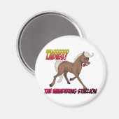 Wanderhengst Magnet (Vorderseite/Rückseite)