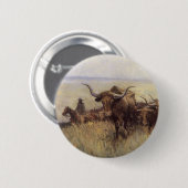 Wanderherd nach Wyoming durch WHD Koerner Button (Vorne & Hinten)