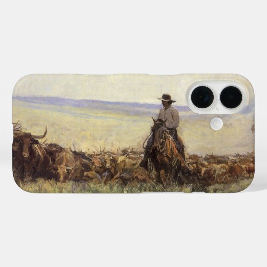 Wanderherd nach Wyoming durch WHD Koerner Case-Mate iPhone Hülle (Rückseite (Horizontal))