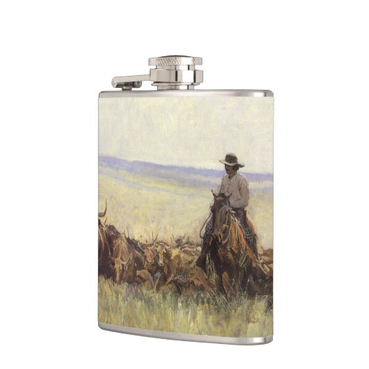 Wanderherd nach Wyoming durch WHD Koerner Flachmann (Links)