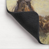 Wanderherd nach Wyoming durch WHD Koerner Mousepad (Ecke)
