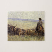 Wanderherd nach Wyoming durch WHD Koerner Puzzle (Horizontal)
