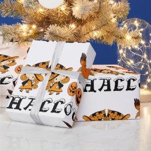WanderHexensprechende Kürbislaternen Halloween Geschenkpapier