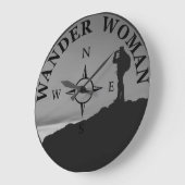 Wanderin Große Wanduhr (Winkel)