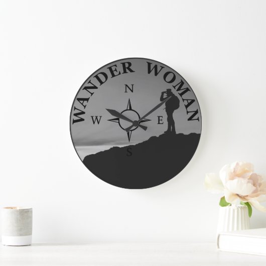 Wanderin Große Wanduhr (Zuhause)