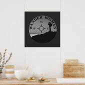 Wanderin Poster (Küche)
