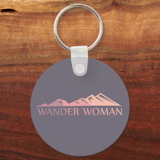 Wanderin Schlüsselanhänger (Vorderseite)