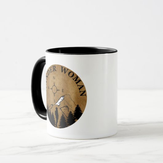 Wanderin Tasse (Vorderseite Links)