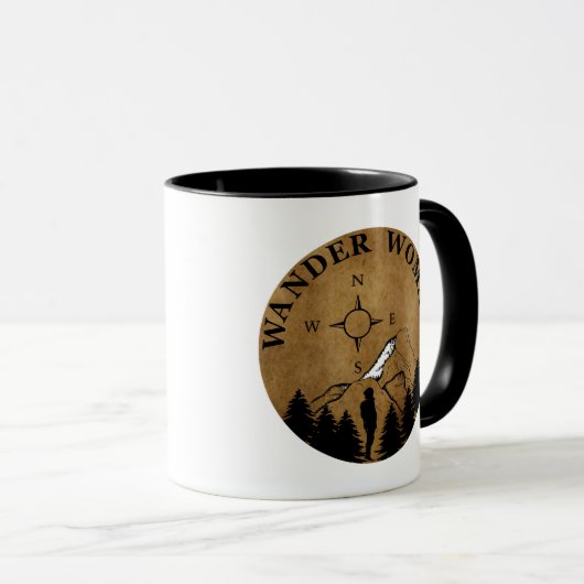Wanderin Tasse (VorderseiteRechts)