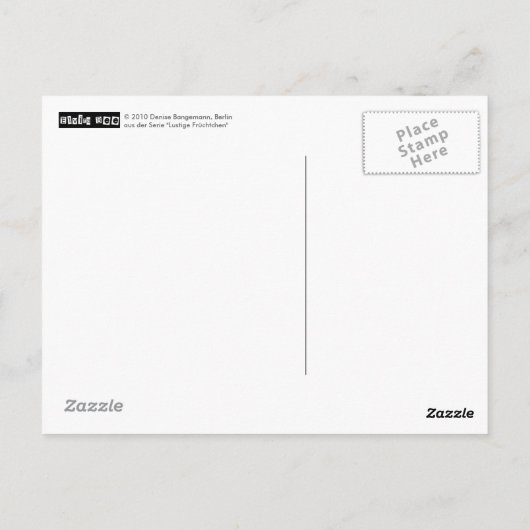 Wanderine Postkarte (Rückseite)