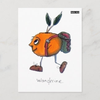 Wanderine Postkarte