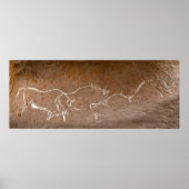 Wandering Bison Herd Poster (Vorne)