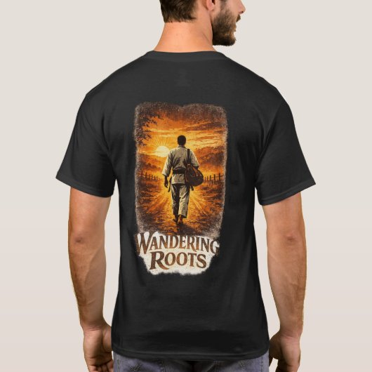 Wandering Roots Heritage Karate Shirt (Rückseite)