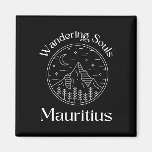 Wandering Souls Mauritius Urlaub Reise Magnet