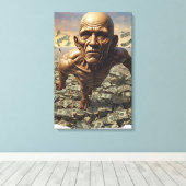 Wandering Through Life  Leinwanddruck (Insitu (Holzboden))