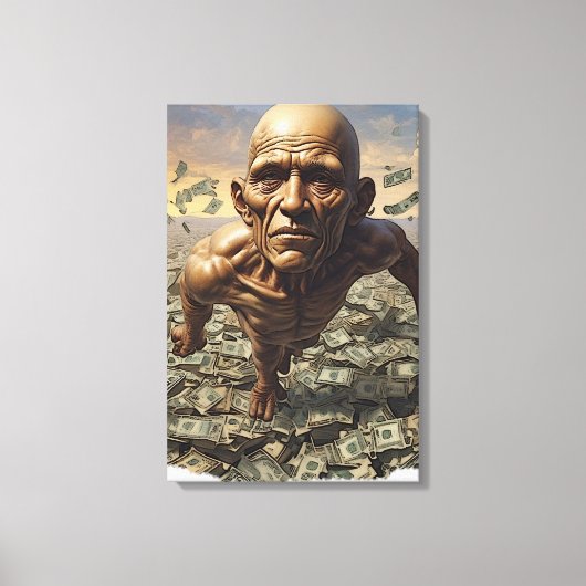 Wandering Through Life  Leinwanddruck (Vorderseite)