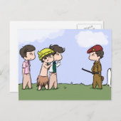 Wandering Tinies Postcard Postkarte (Vorne/Hinten)