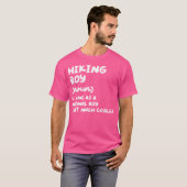 Wanderjunge Definition lustig T-Shirt (Vorne ganz)