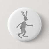 Wanderkaninchen Button (Vorderseite)