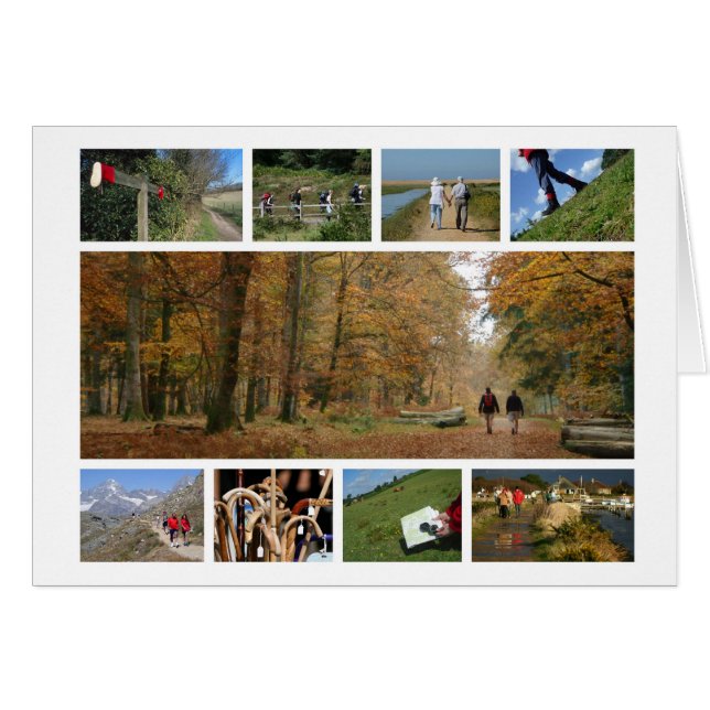Wanderkarte (Vorderseite (Horizontal))