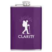 Wanderklarheit Flachmann (Vorderseite)