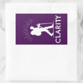 Wanderklarheit Rechteckiger Aufkleber (Tasche)