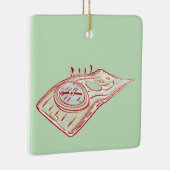 Wanderkompass Keramikornament (Rechts)