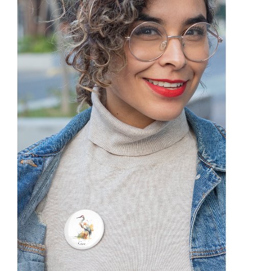 Wanderkran, Brauch Button