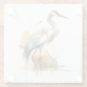 Wanderkran, Brauch Glasuntersetzer (Rückseite)