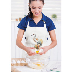 Wanderkran, Brauch Schürze