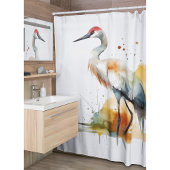 Wanderkran Duschvorhang