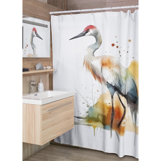 Wanderkran Duschvorhang