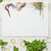 Wanderkran Geschirrtuch (Gefaltet)