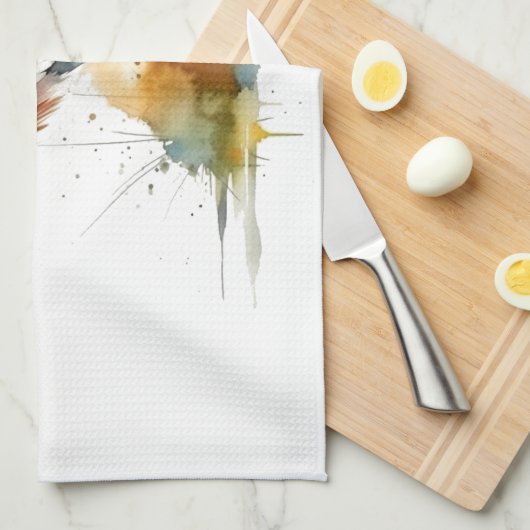 Wanderkran Geschirrtuch (Viertel Falte)