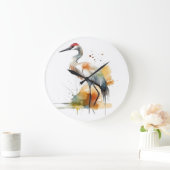 Wanderkran Große Wanduhr (Zuhause)