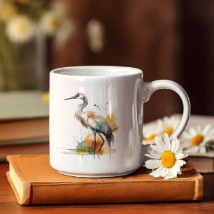 Wanderkranich Kaffeetasse