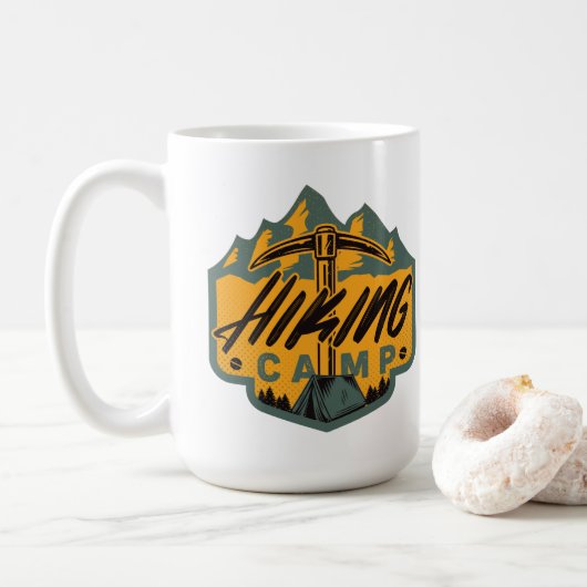 Wanderlager Kaffeetasse (Mit Donut)