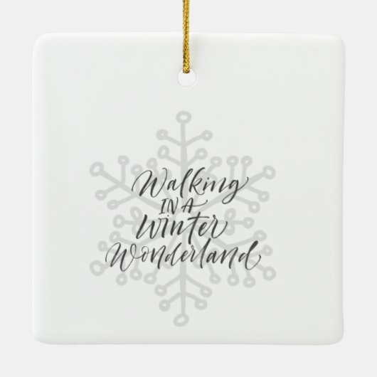 WANDERLAND WANDERLAND CHRISTMAS ORNATIONAL KERAMIKORNAMENT (Rückseite)