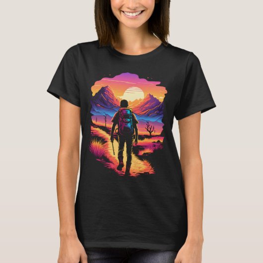 Wanderlandschaft T-Shirt (Vorderseite)