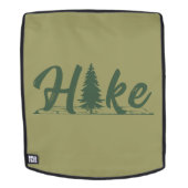 Wanderlogowanderungen mit Kiefernwald Rucksack (Abnehmbare Front)