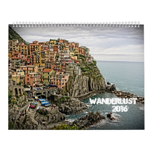 Wanderlust 2016 Kalender (Titelbild)