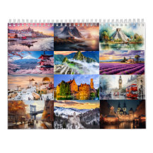 Wanderlust 2025: Ein Reisekalender Inspiriert