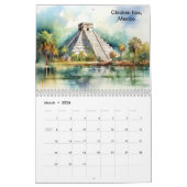 Wanderlust 2025: Ein Reisekalender Inspiriert Kalender (Mär 2026)