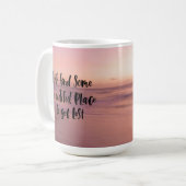Wanderlust Adventure Kaffeetasse (Vorderseite Links)
