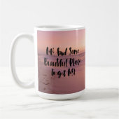 Wanderlust Adventure Kaffeetasse (Links)